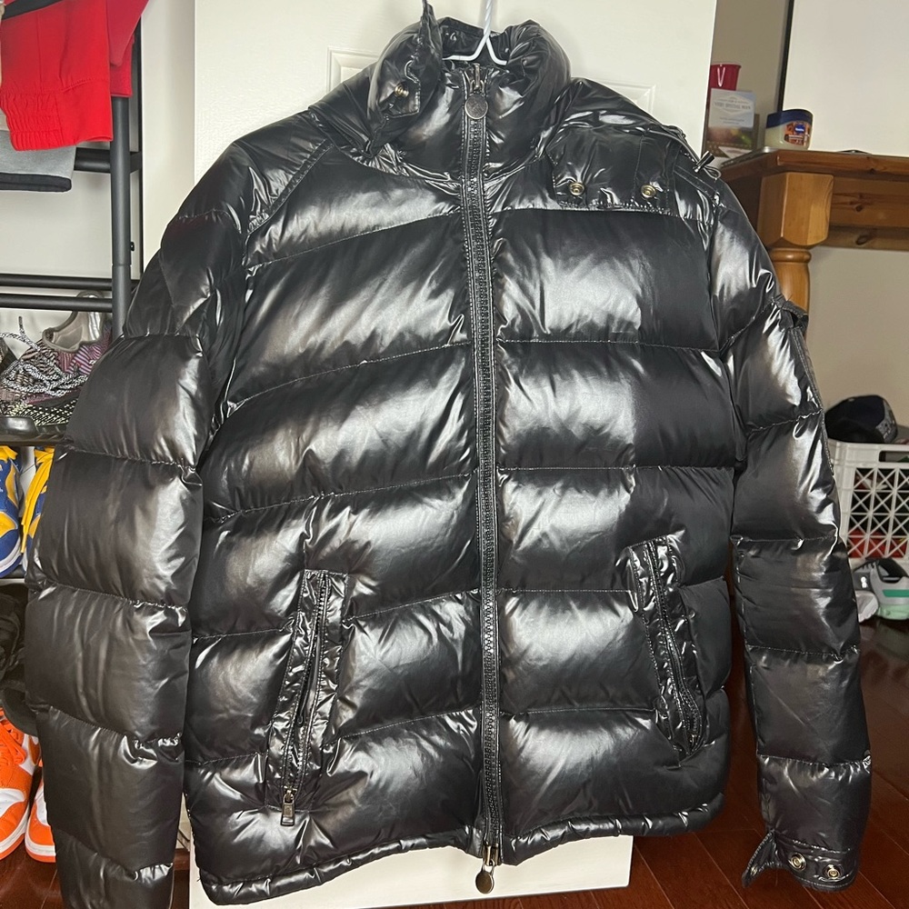 Moncler Maya Hooded Down Jacket